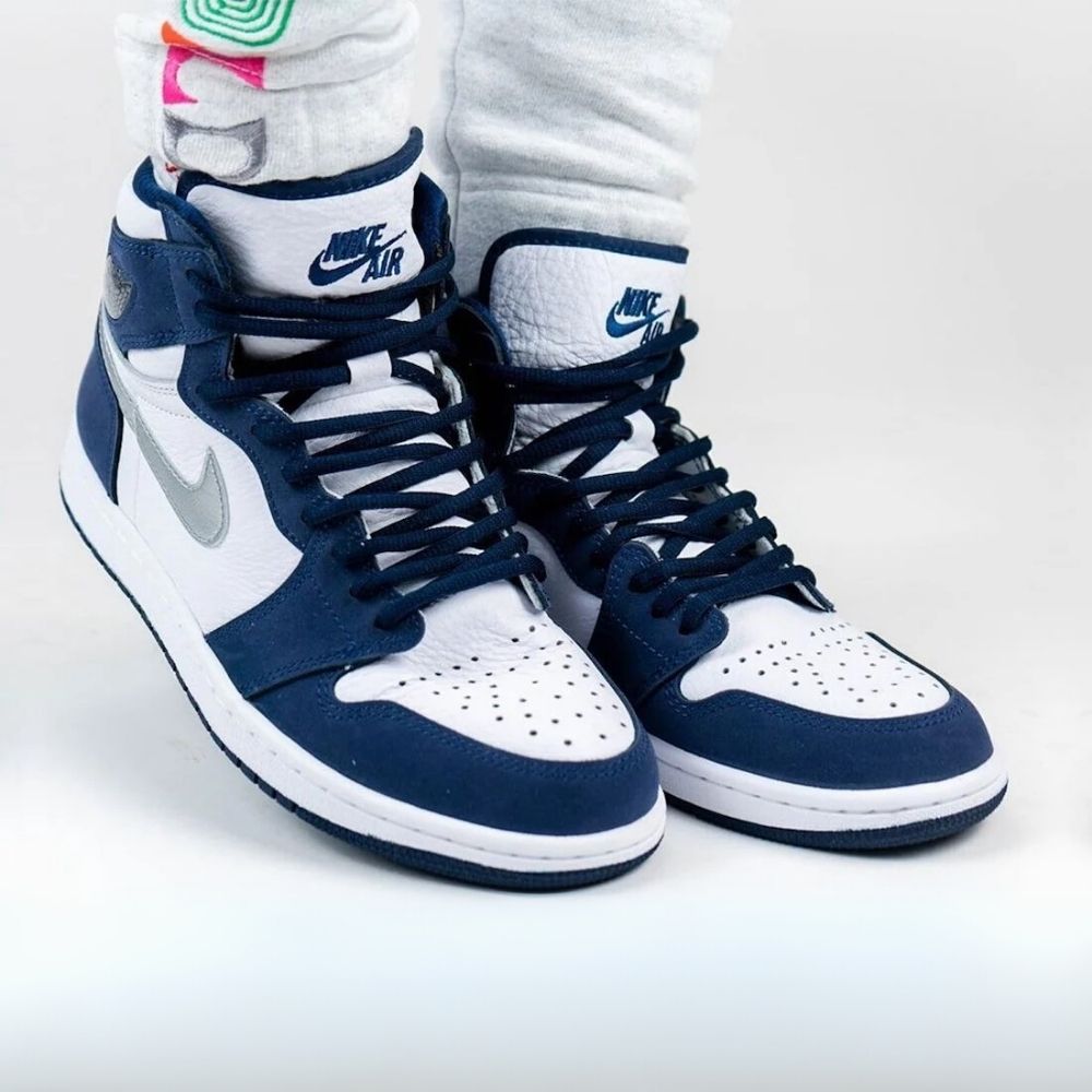 Air Jordan 1 Retro High CO.JP Midnight Navy White 2020