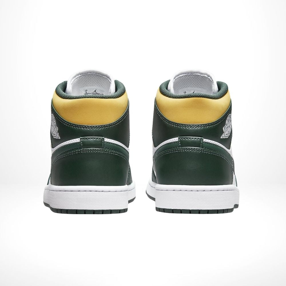 Air Jordan 1 Mid Sonics Green White