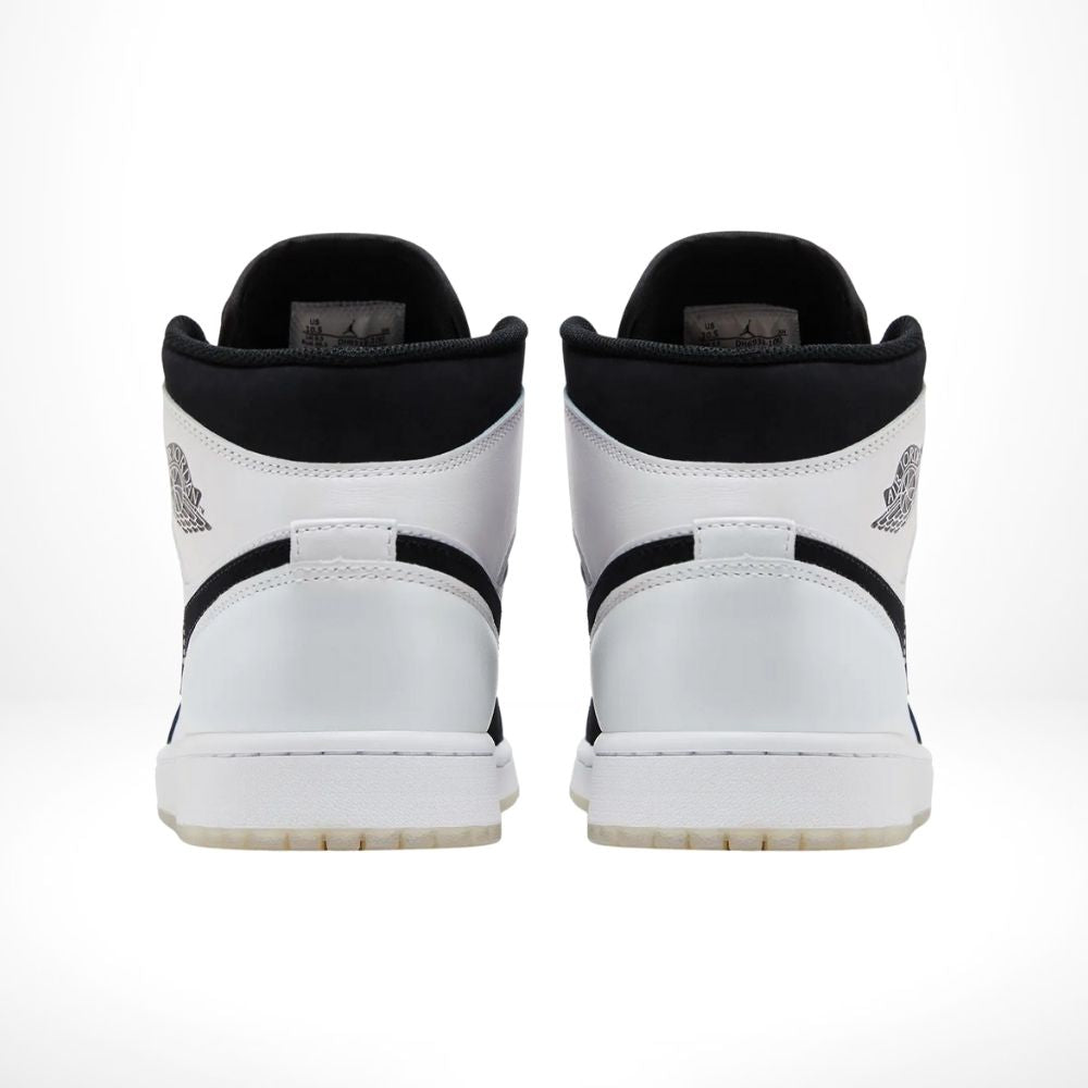 Air Jordan 1 Mid Diamond Black White SE