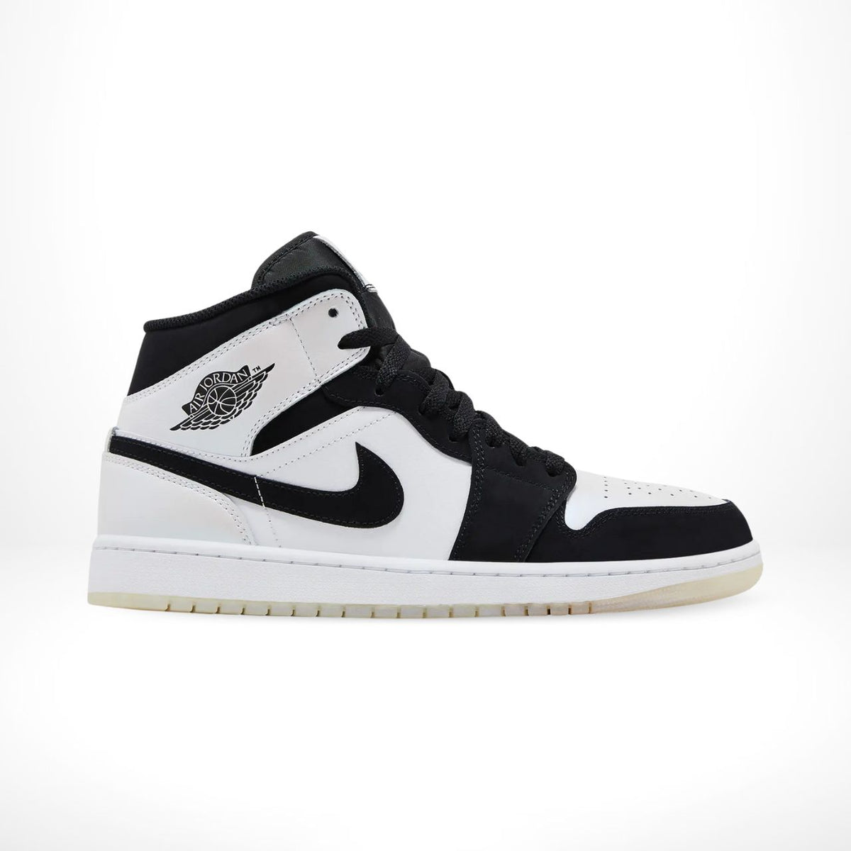 Air Jordan 1 Mid Diamond Black White SE