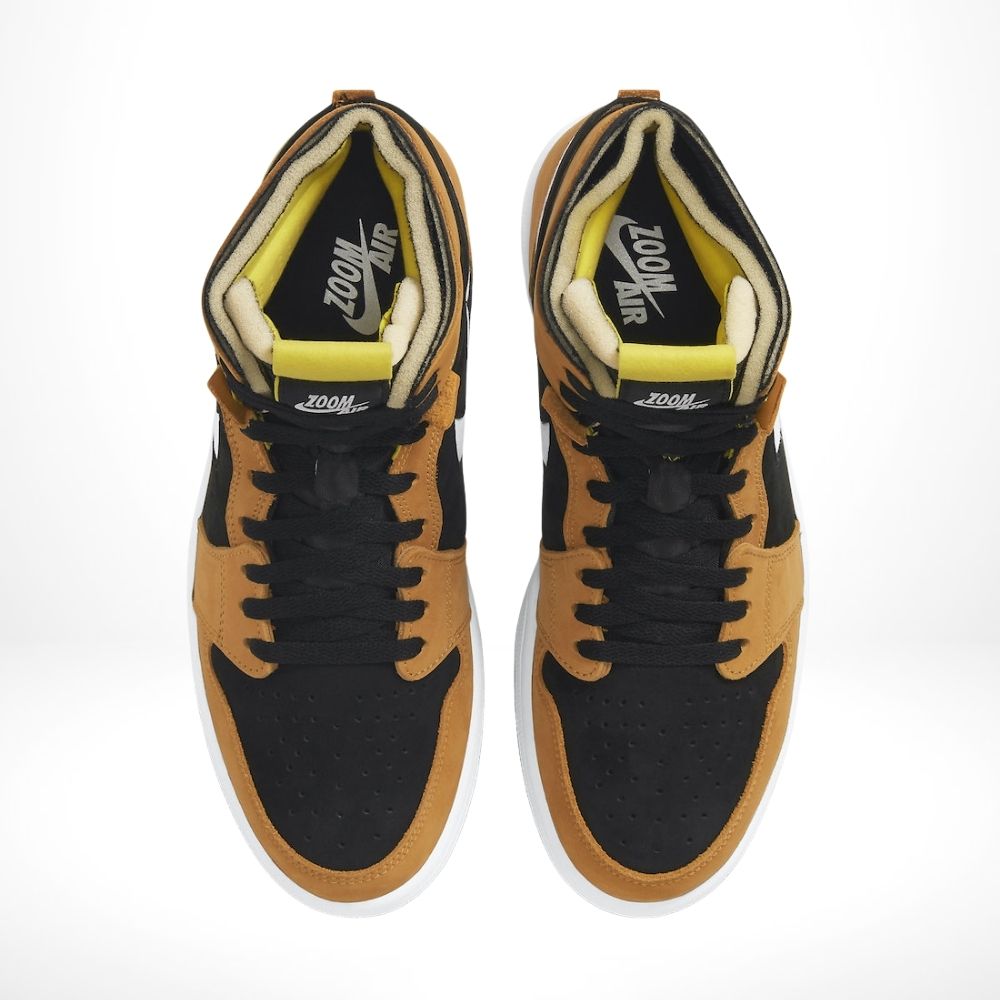 Air Jordan 1 High Zoom CMFT Rookie Of The Year Opti Yellow Black