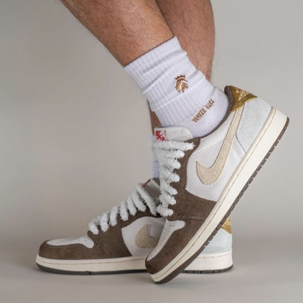 Air Jordan 1 Retro Low OG Year of the Rabbit Brown Sail