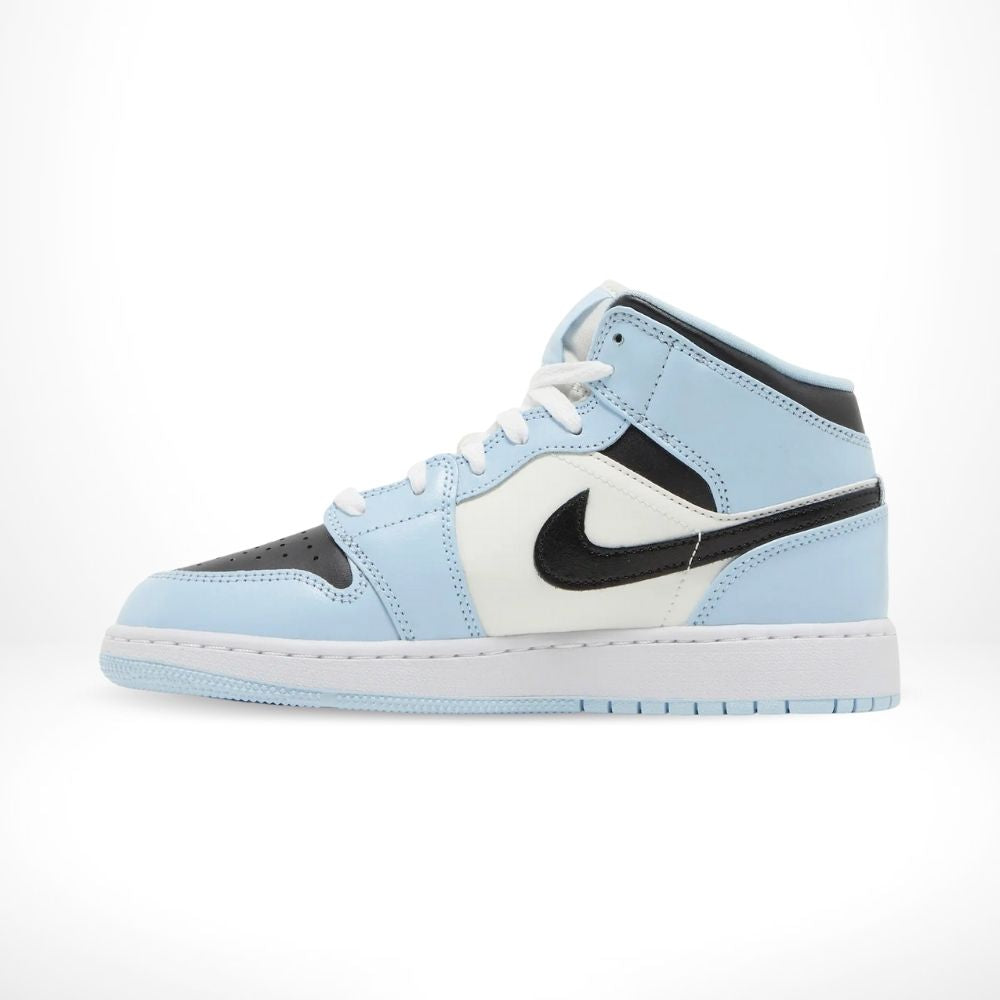 Air Jordan 1 Mid Ice Blue White