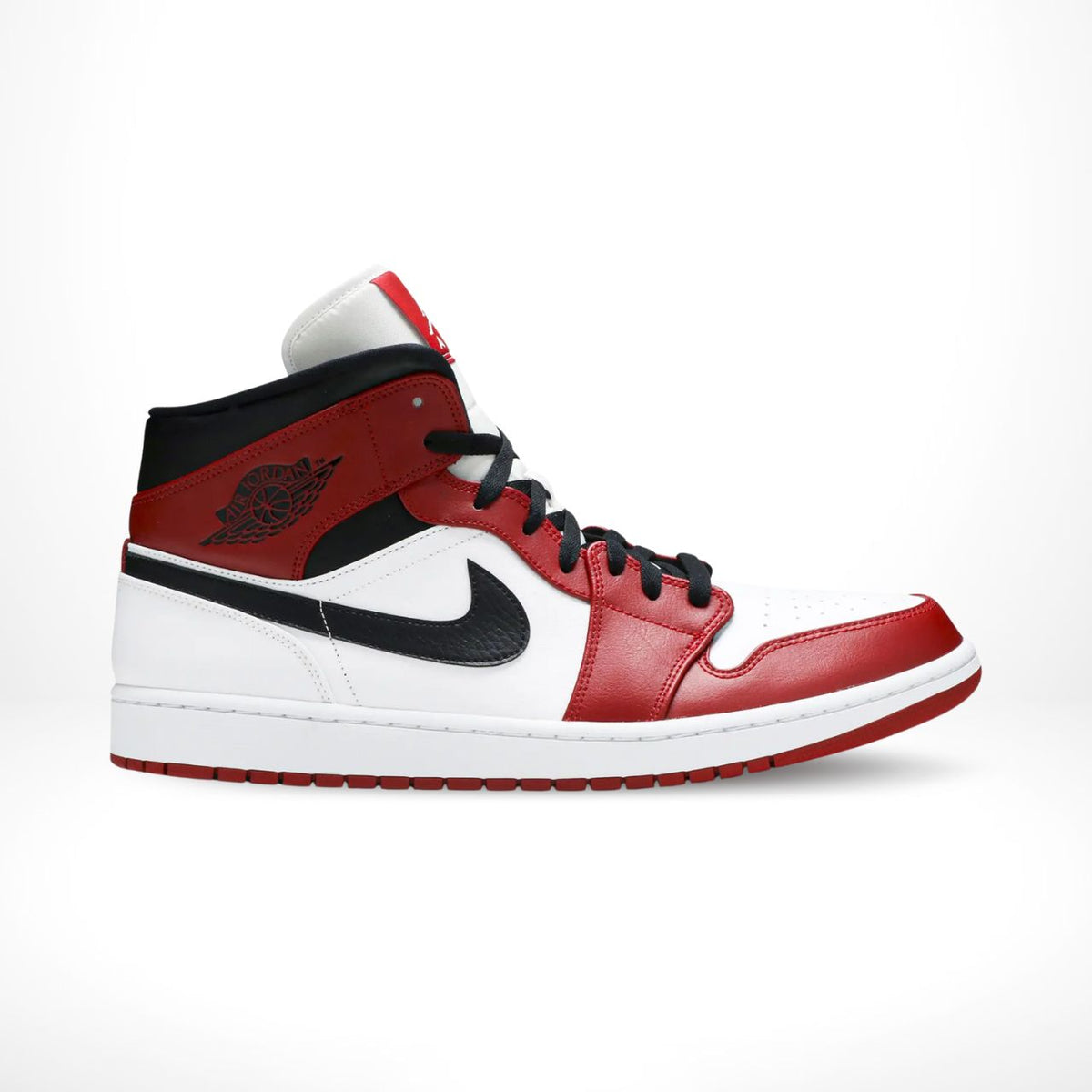 Air Jordan 1 Mid Chicago Red White