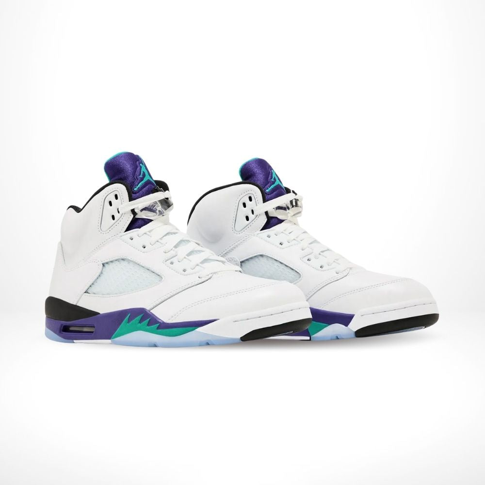 Air Jordan 5 Retro Grape White Emerald Purple 2025