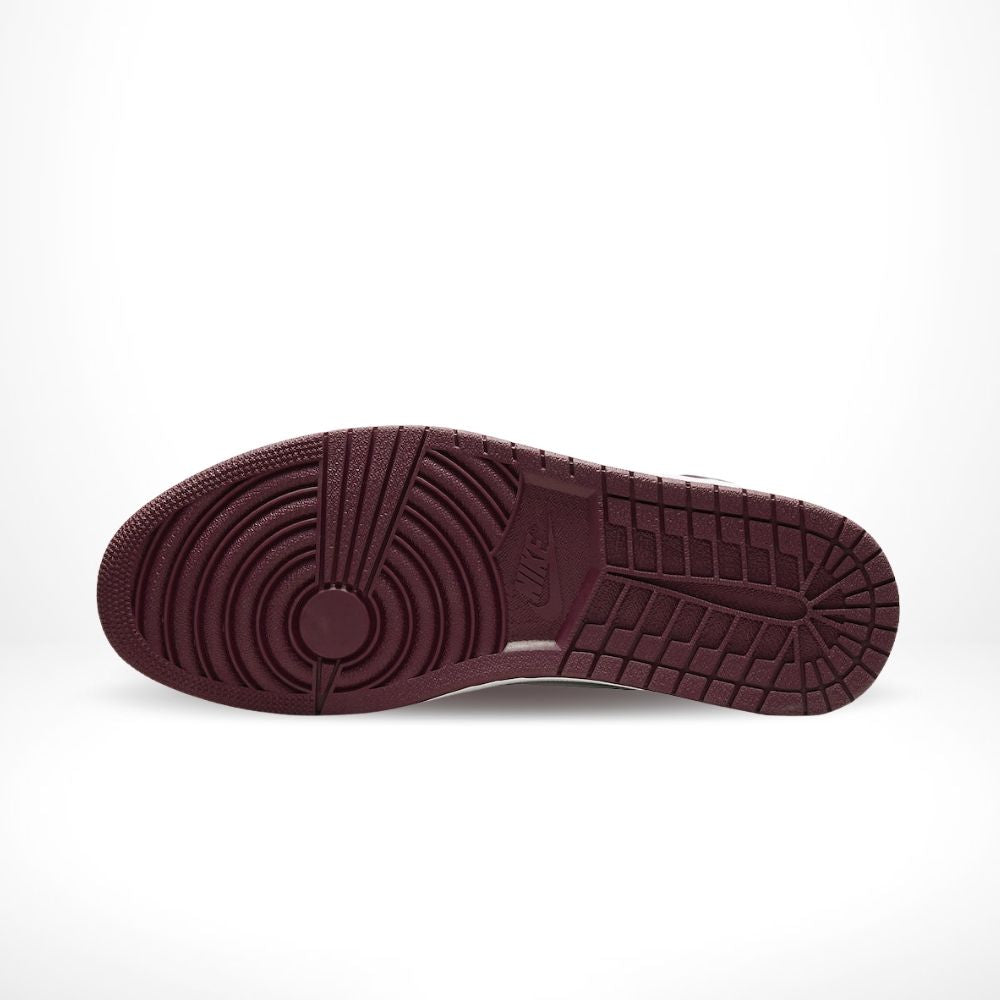 Air Jordan 1 Retro High OG Bordeaux Silver White 2021