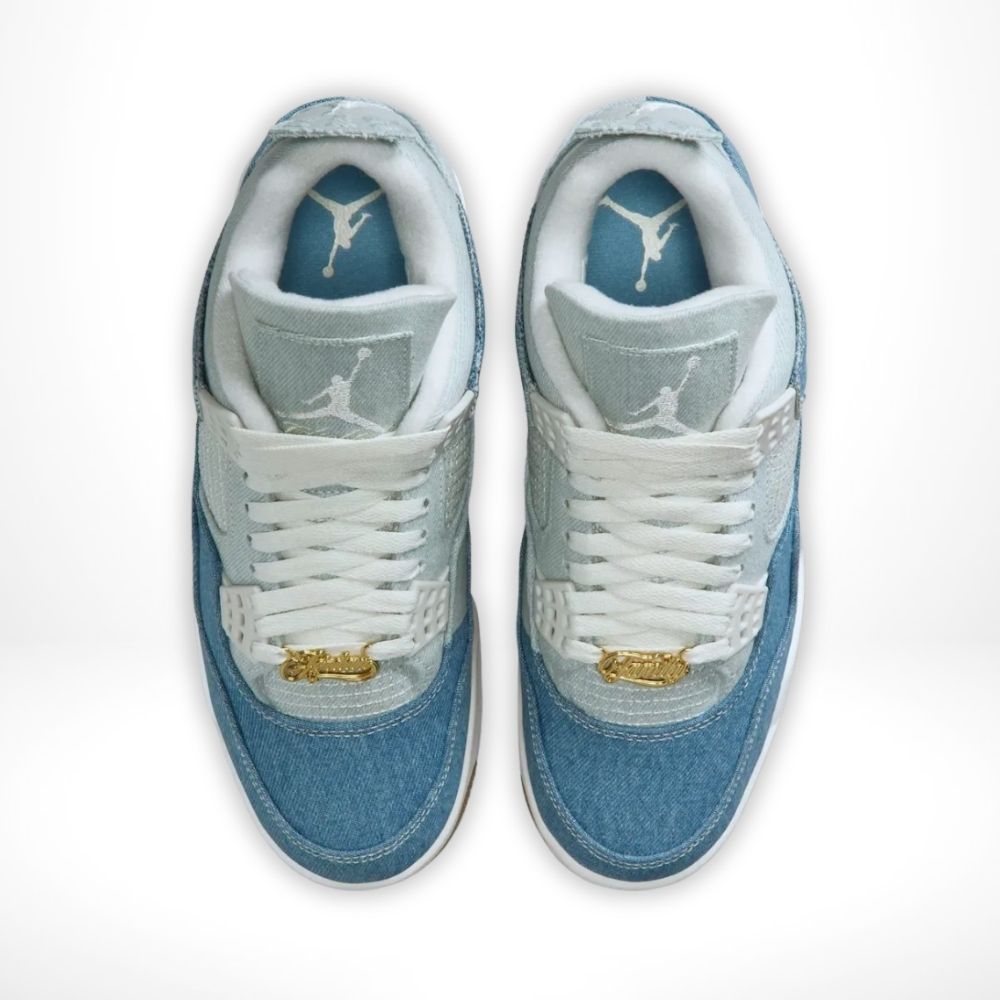 Air Jordan 4 Retro TEX Worn Blue Denim