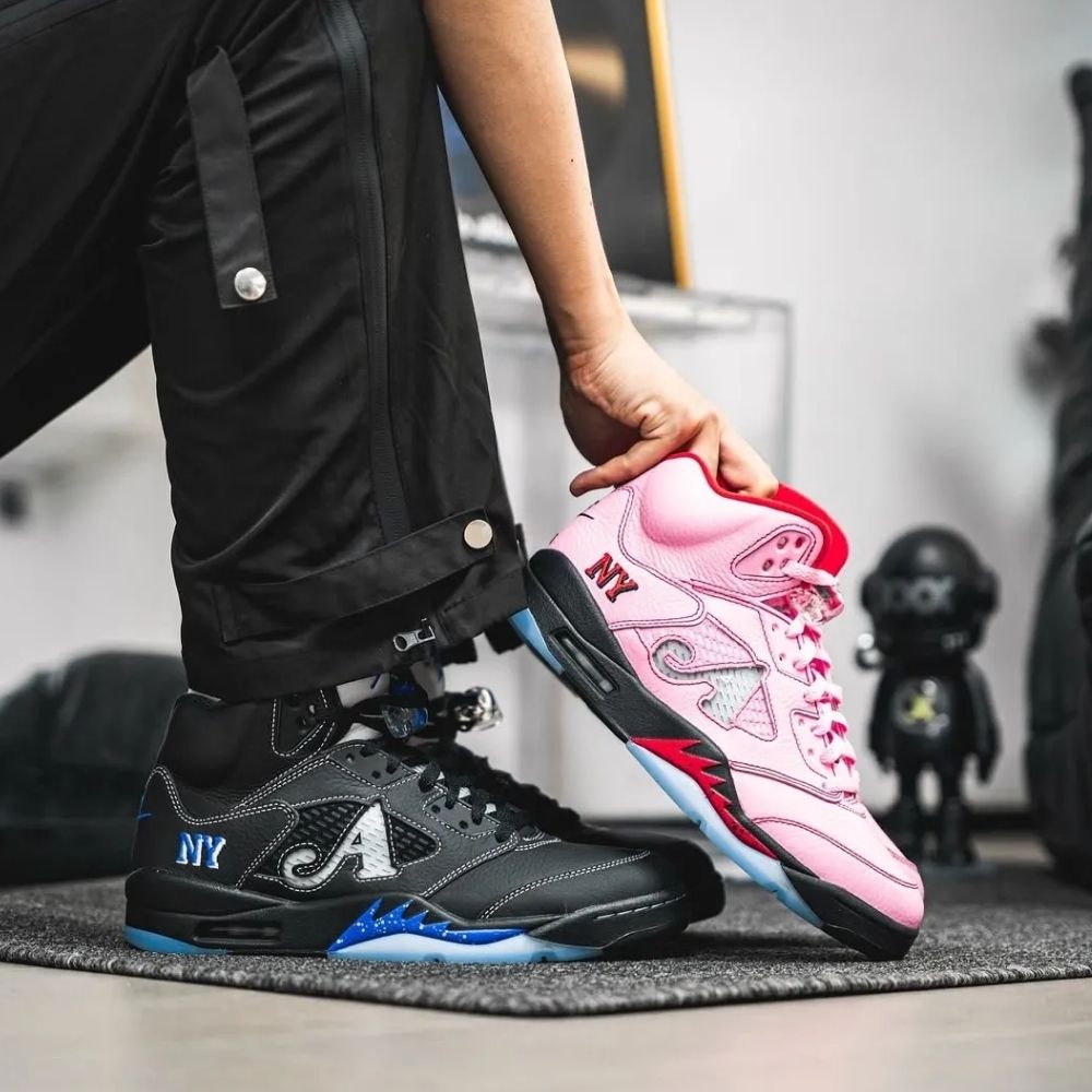 Air Jordan 5 X Awake NY Racer Blue