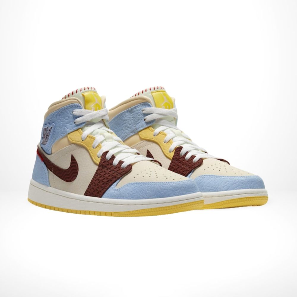 Air Jordan 1 Mid x Maison Chateau Rouge Fearless SE