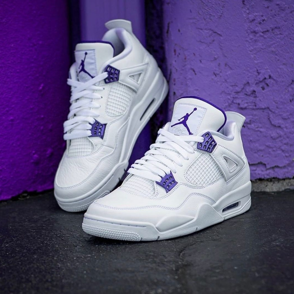 Air Jordan 4 Retro Purple Metallic