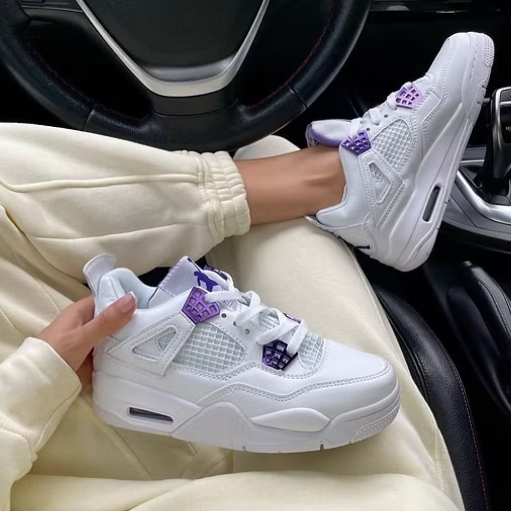 Air Jordan 4 Retro Purple Metallic