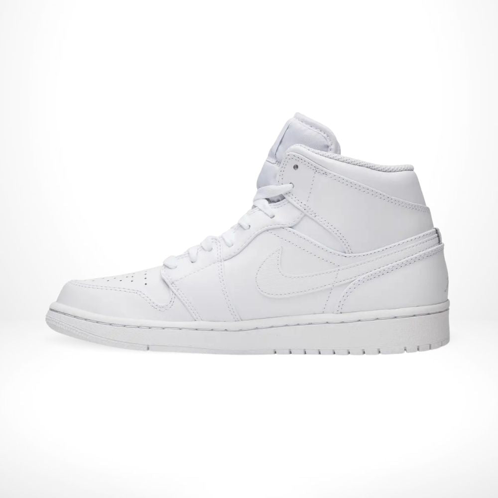 Air Jordan 1 Retro Mid White Pure Platinum