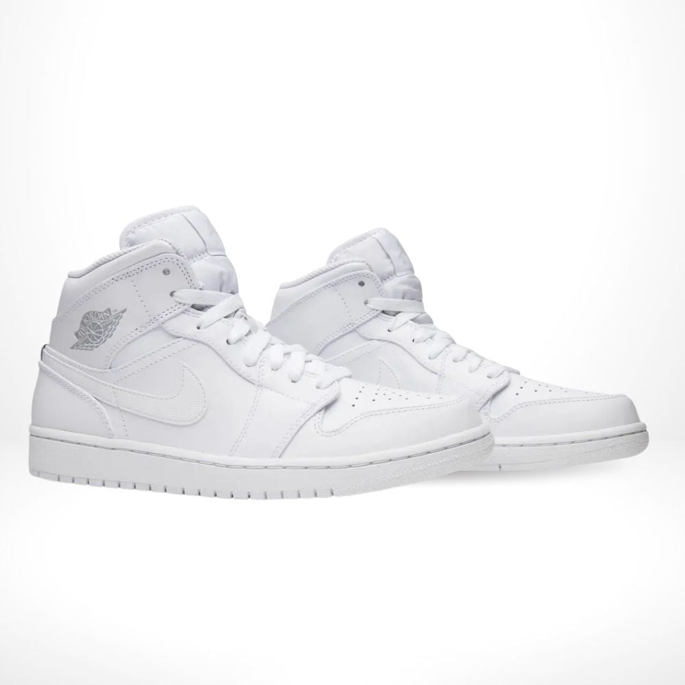 Air Jordan 1 Retro Mid White Pure Platinum