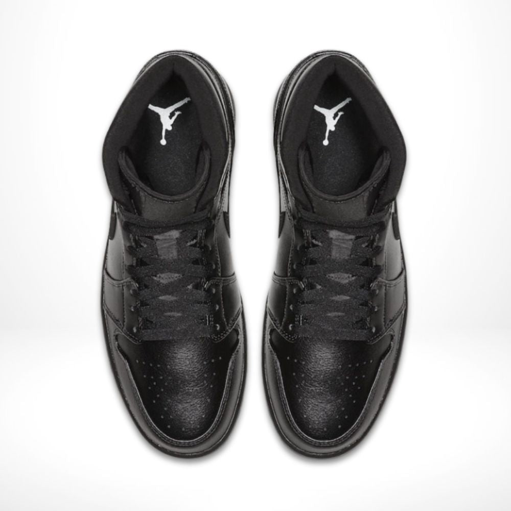 Air Jordan 1 Mid Triple Black