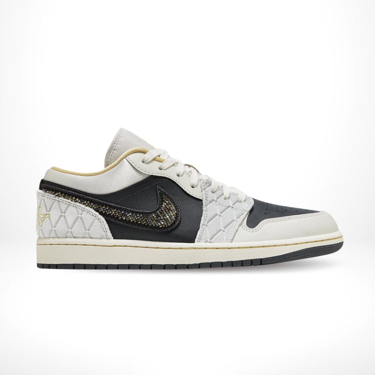 Air Jordan 1 Low Beaded Swoosh