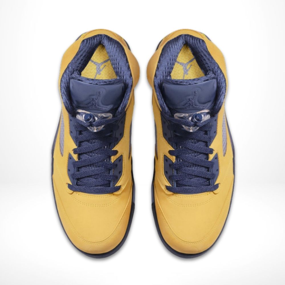 Air Jordan 5 Retro SP Michigan Amarillo