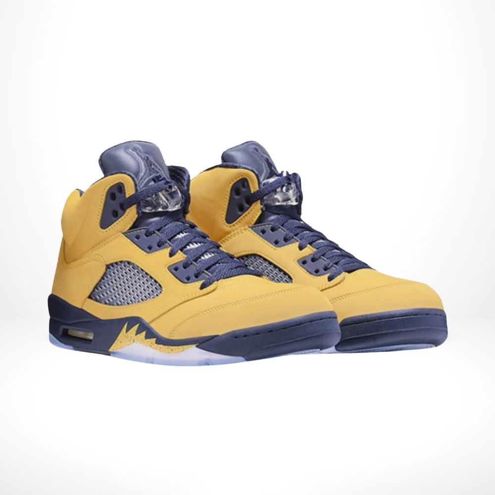 Air Jordan 5 Retro SP Michigan Amarillo