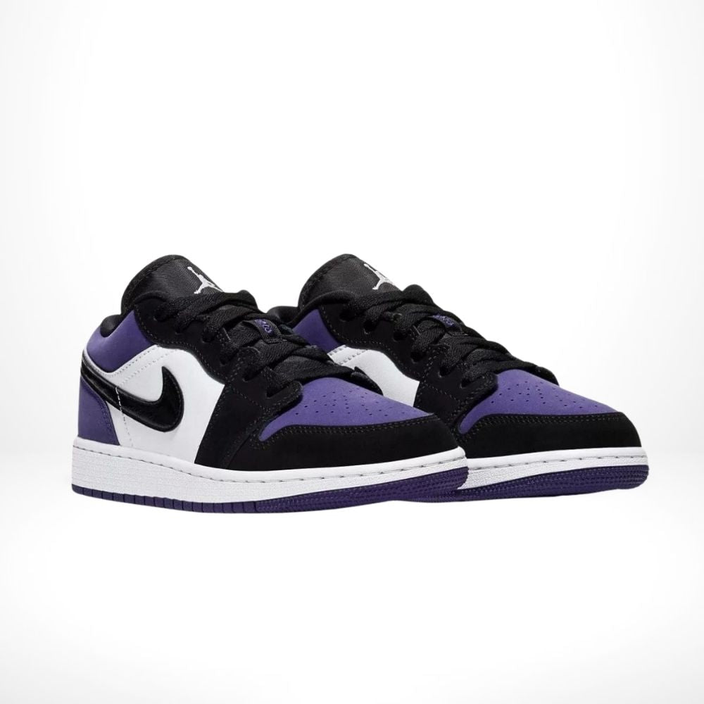 Air Jordan 1 Low Court Purple Black