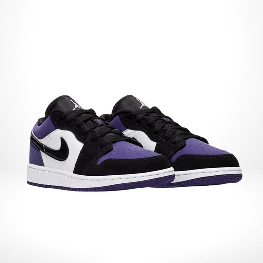 Air Jordan 1 Low Court Purple Black