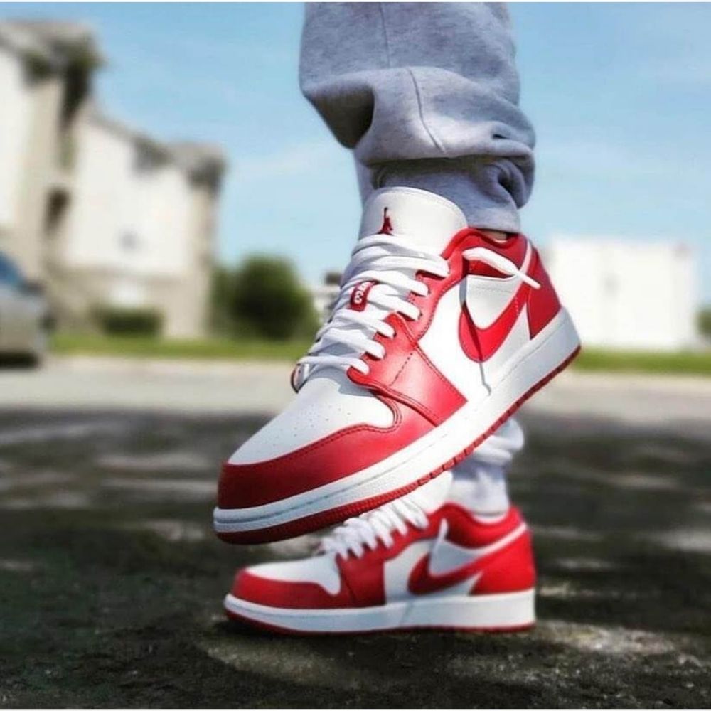 Air Jordan 1 Low Gym Red White