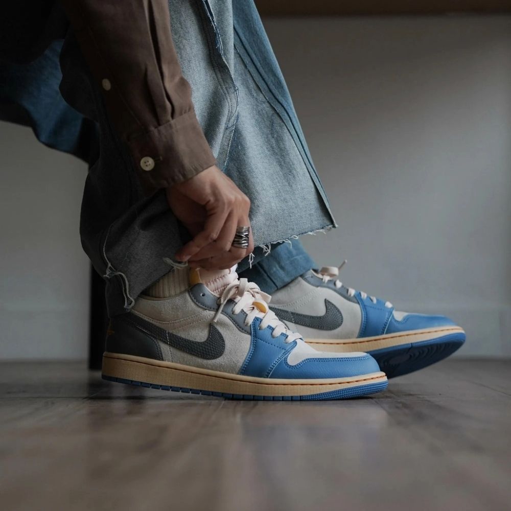 Air Jordan 1 Low SE Tokyo Vintage UNC Grey