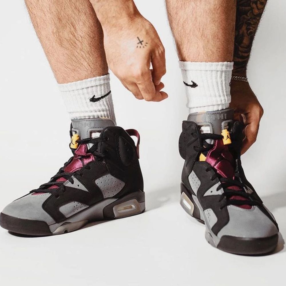Air Jordan 6 Retro Bordeaux Black Grey