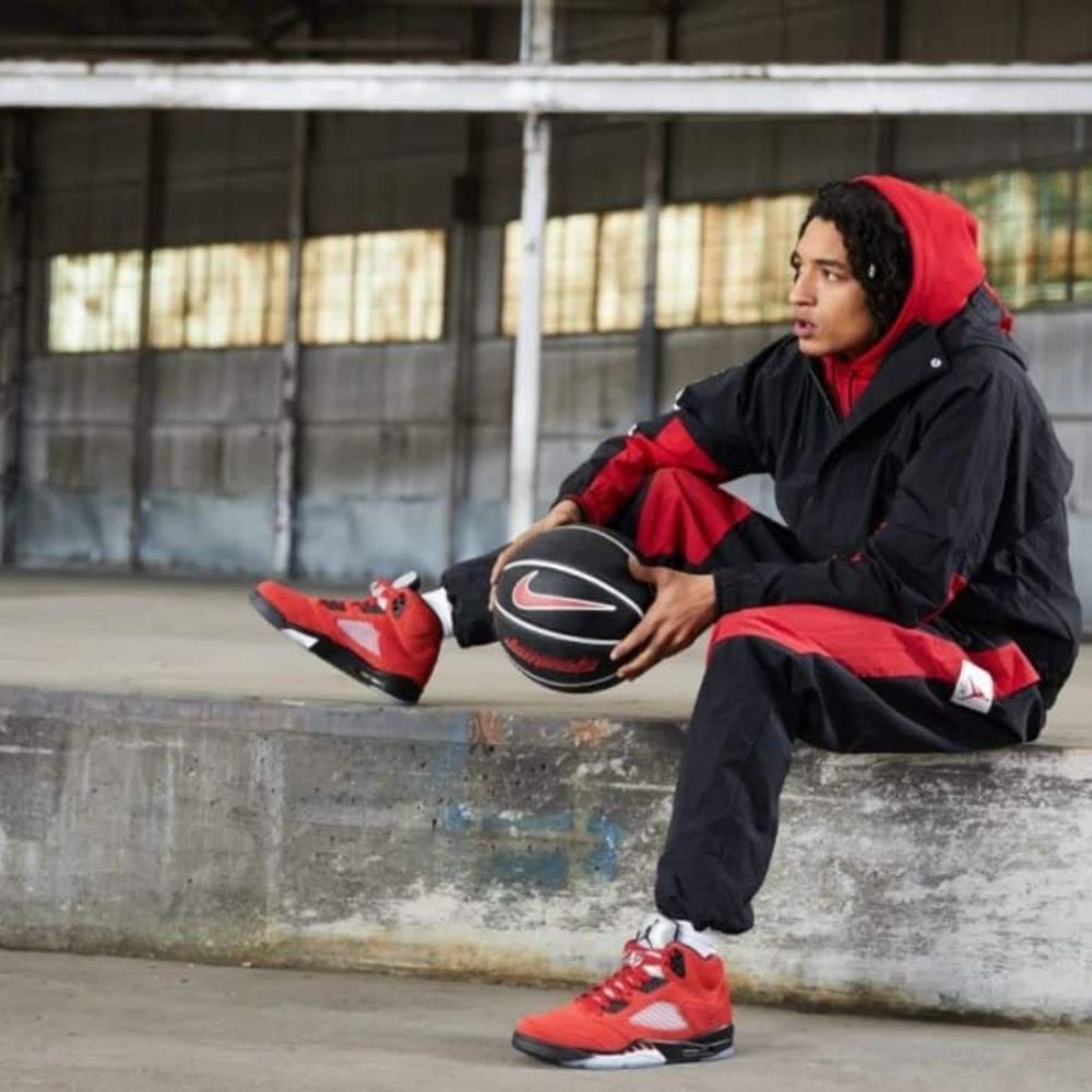 Air Jordan 5 Retro Raging Bull Varsity Red 2021
