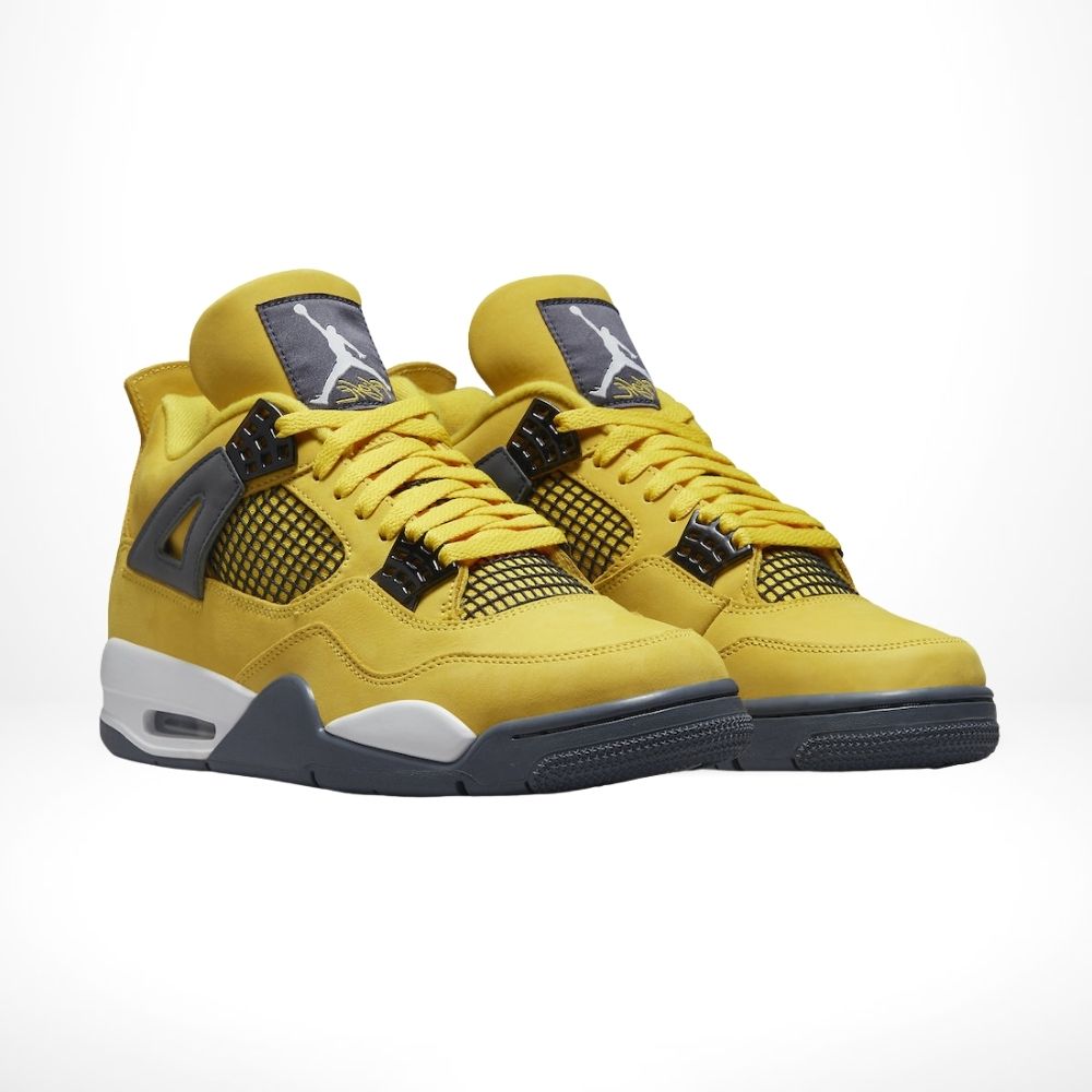 Air Jordan 4 Retro Lightning Yellow 2021