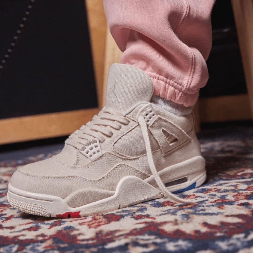 Air Jordan 4 Retro Blank Canvas
