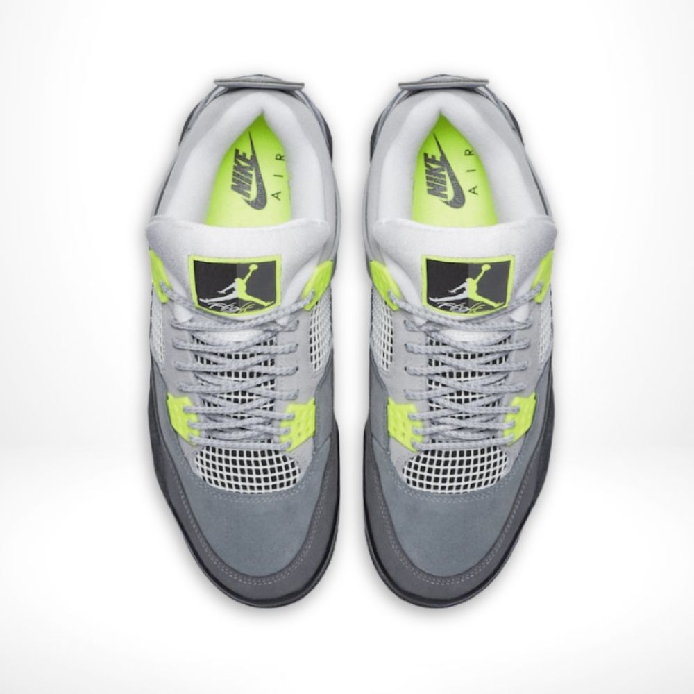 Air Jordan 4 Retro SE Neon 95 Grey