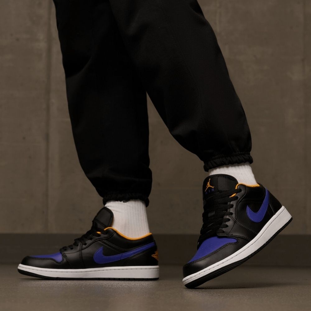 Air Jordan 1 Low Lakers Dark Concord