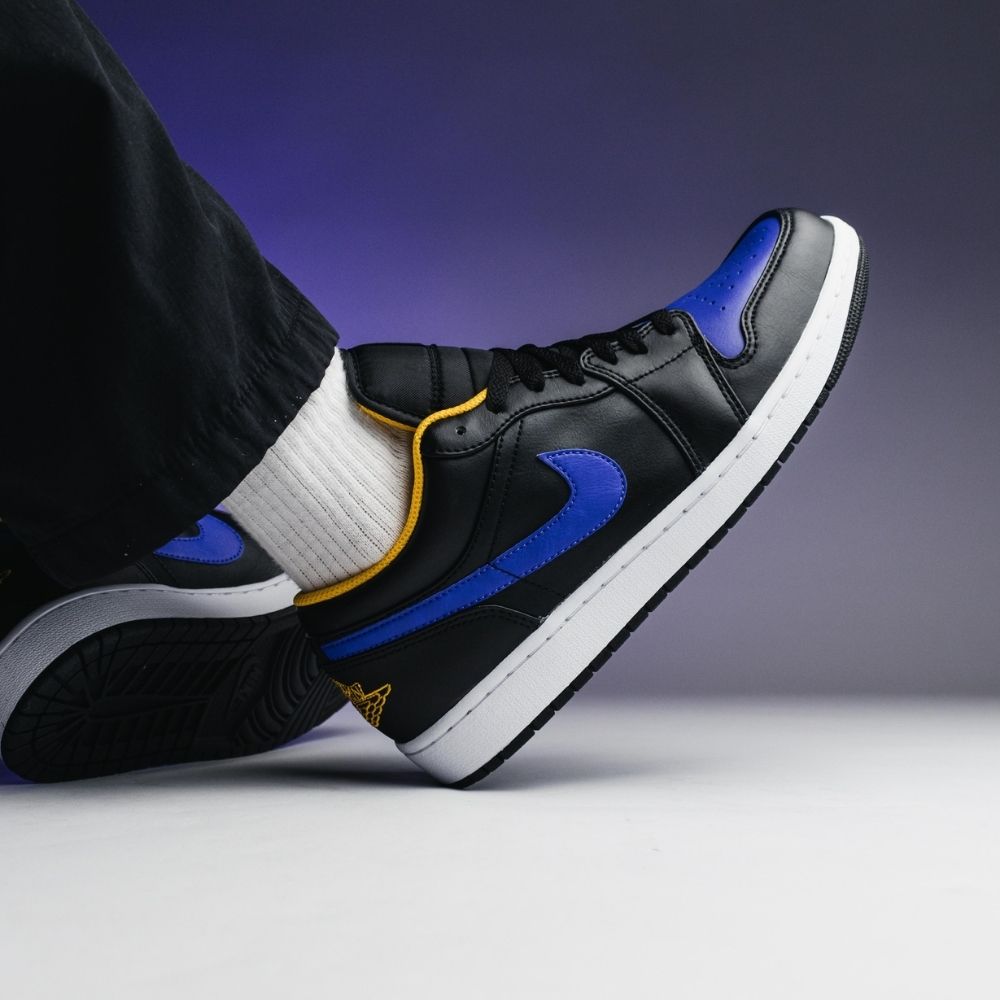 Air Jordan 1 Low Lakers Dark Concord