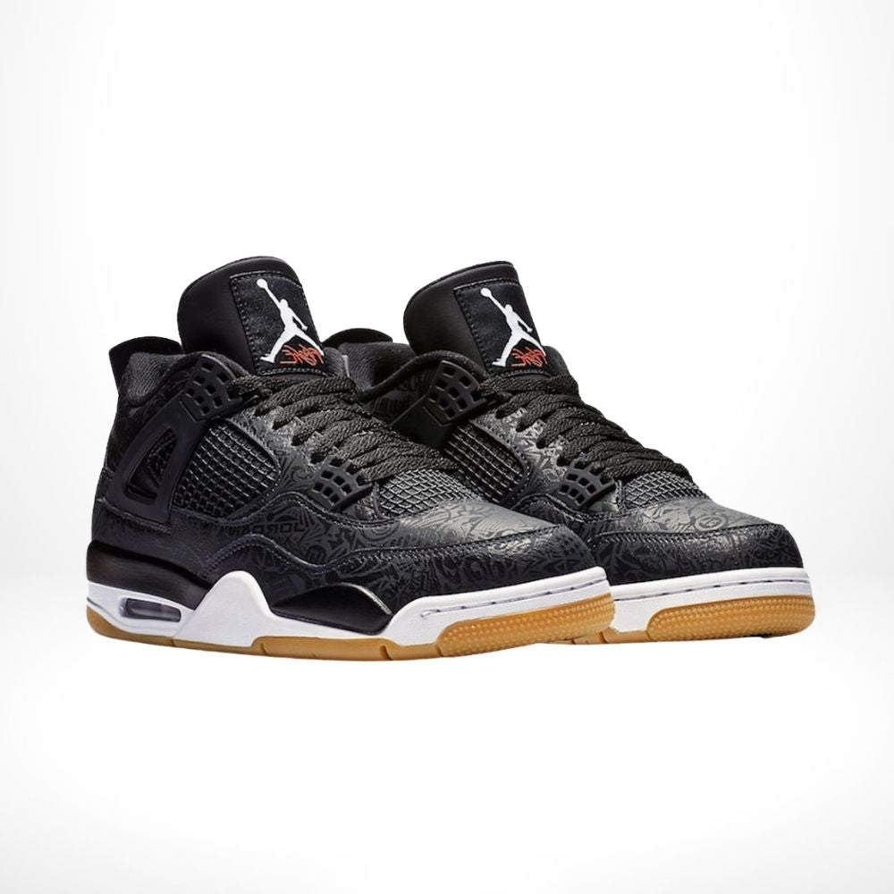 Air Jordan 4 Retro Laser Black