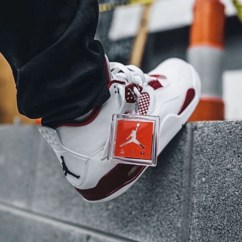 Air Jordan 4 Retro Alternate 89 White Red