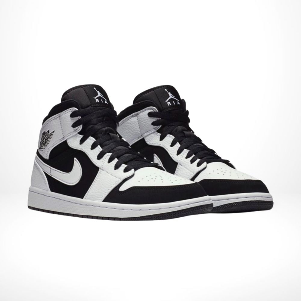 Air Jordan 1 Retro Mid Tuxedo Black White
