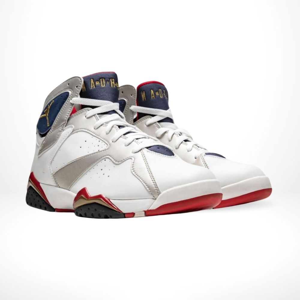 Air Jordan 7 Retro Olympic White Red