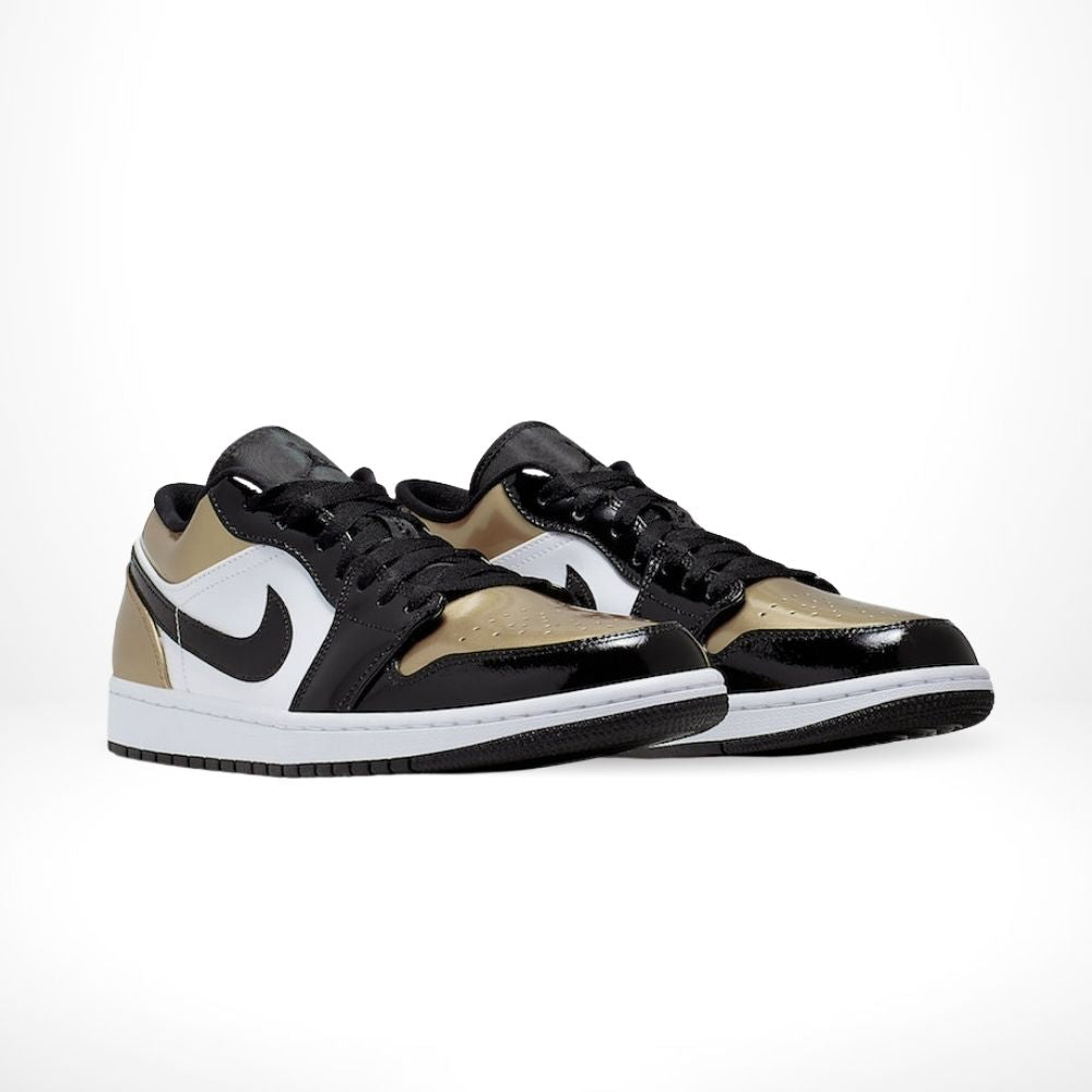 Air Jordan 1 Low Gold Toe Black