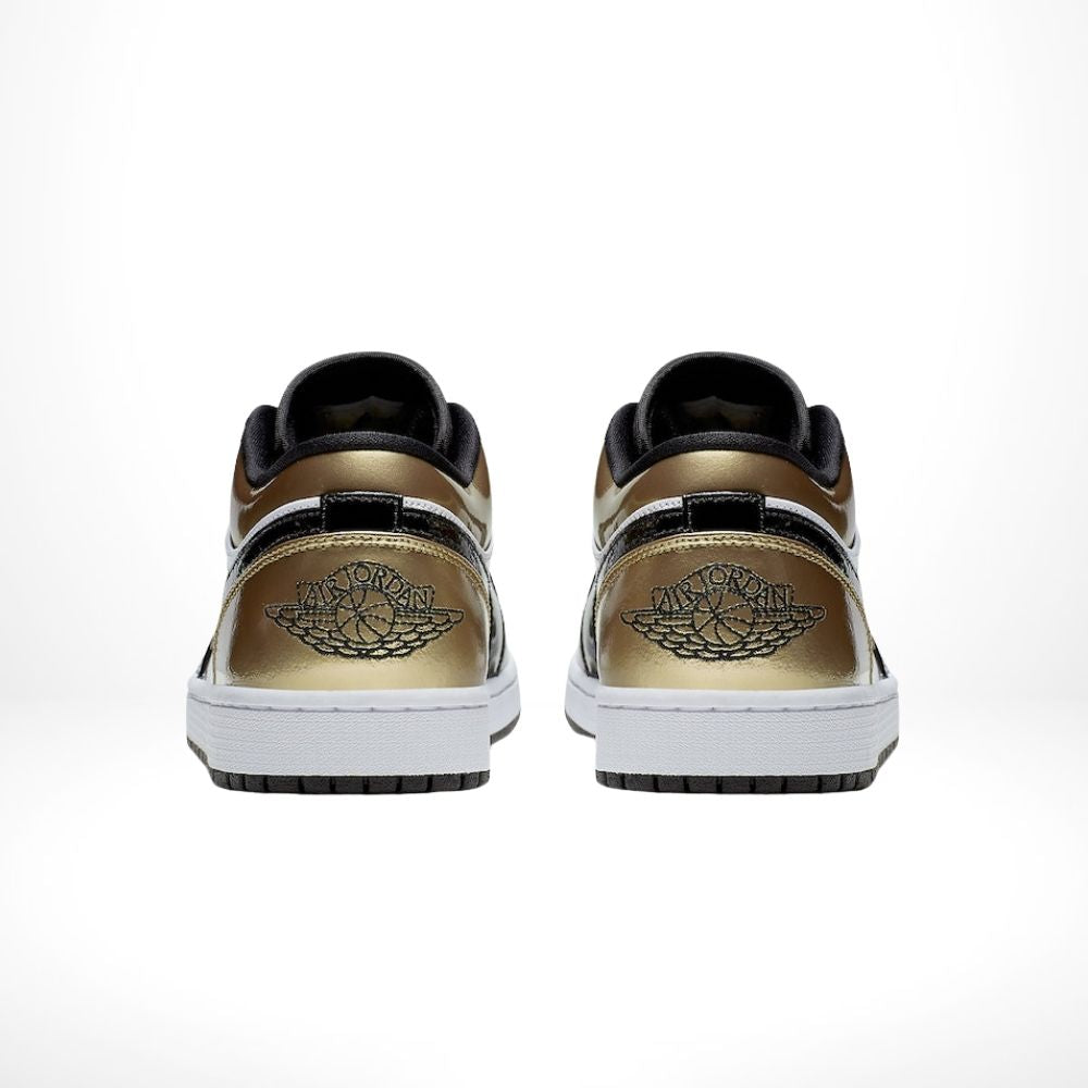 Air Jordan 1 Low Gold Toe Black
