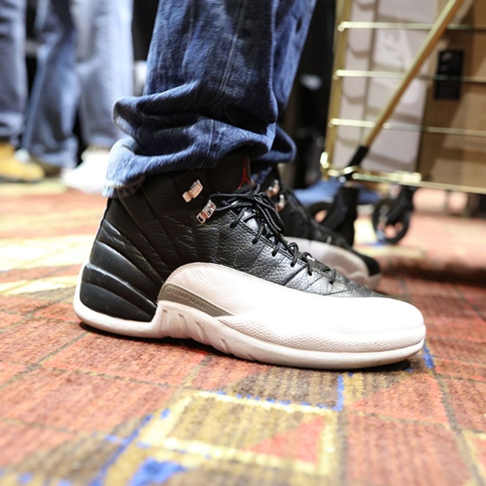 Air Jordan 12 Retro Playoff Black White