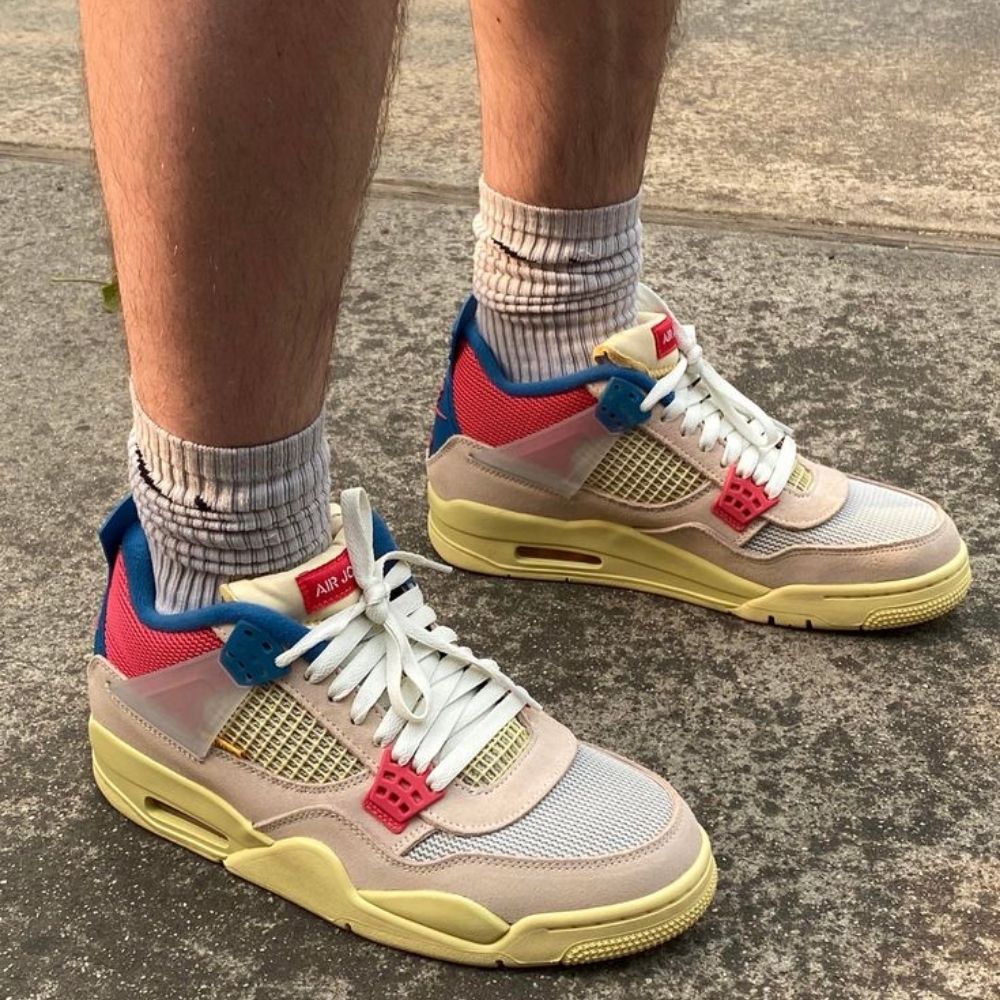 Air Jordan 4 Retro x Nike Air Union LA Guava Ice Pink