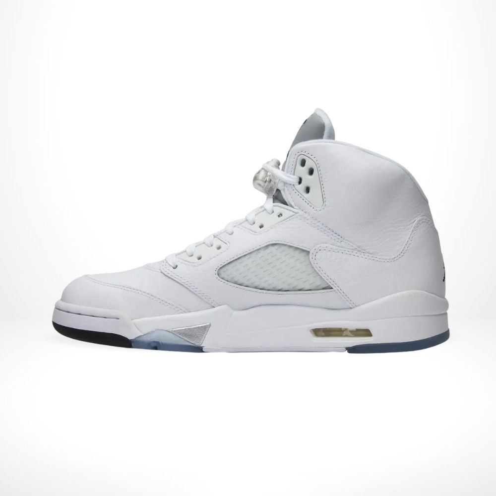 Air Jordan 5 Retro Metallic White