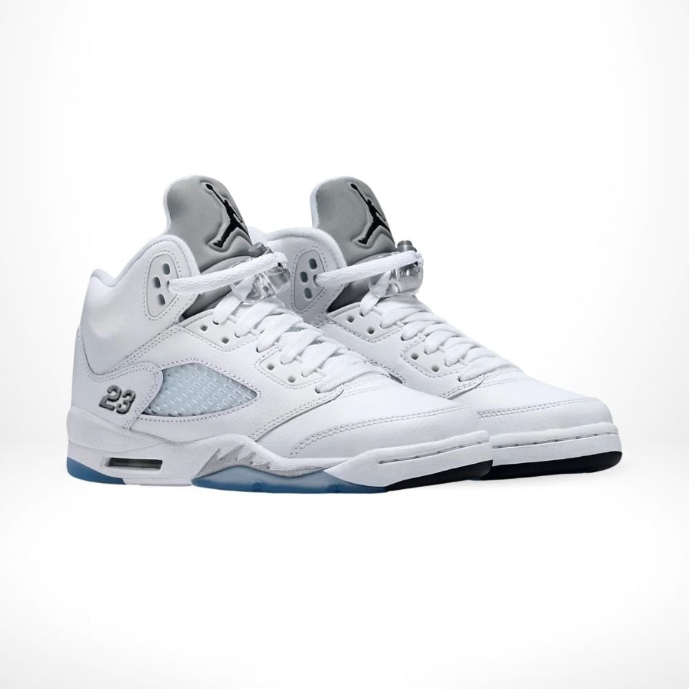 Air Jordan 5 Retro Metallic White