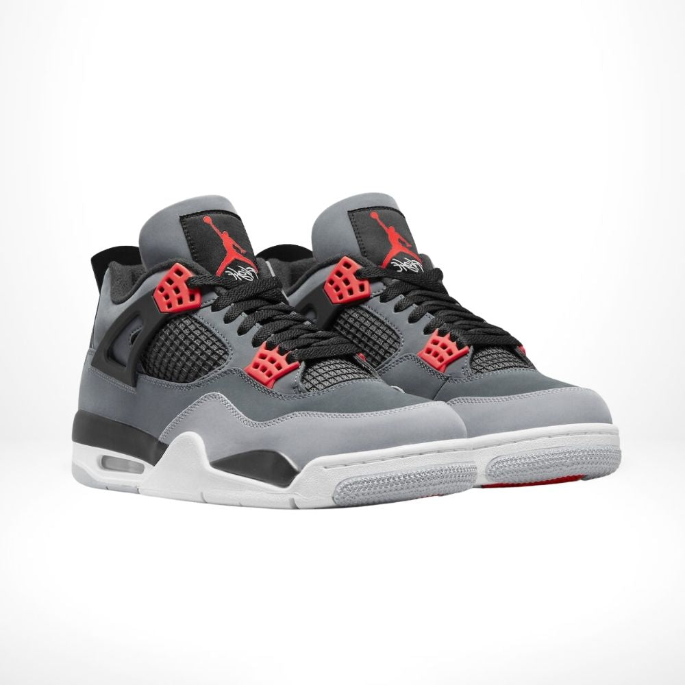Air Jordan 4 Retro Infrared Grey Orange