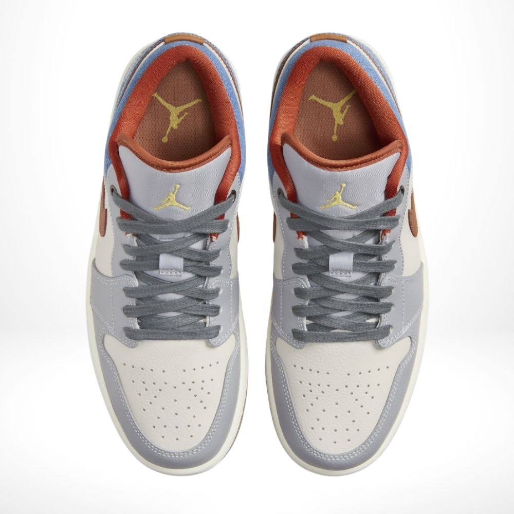 Air Jordan 1 Low Denim Phantom Grey