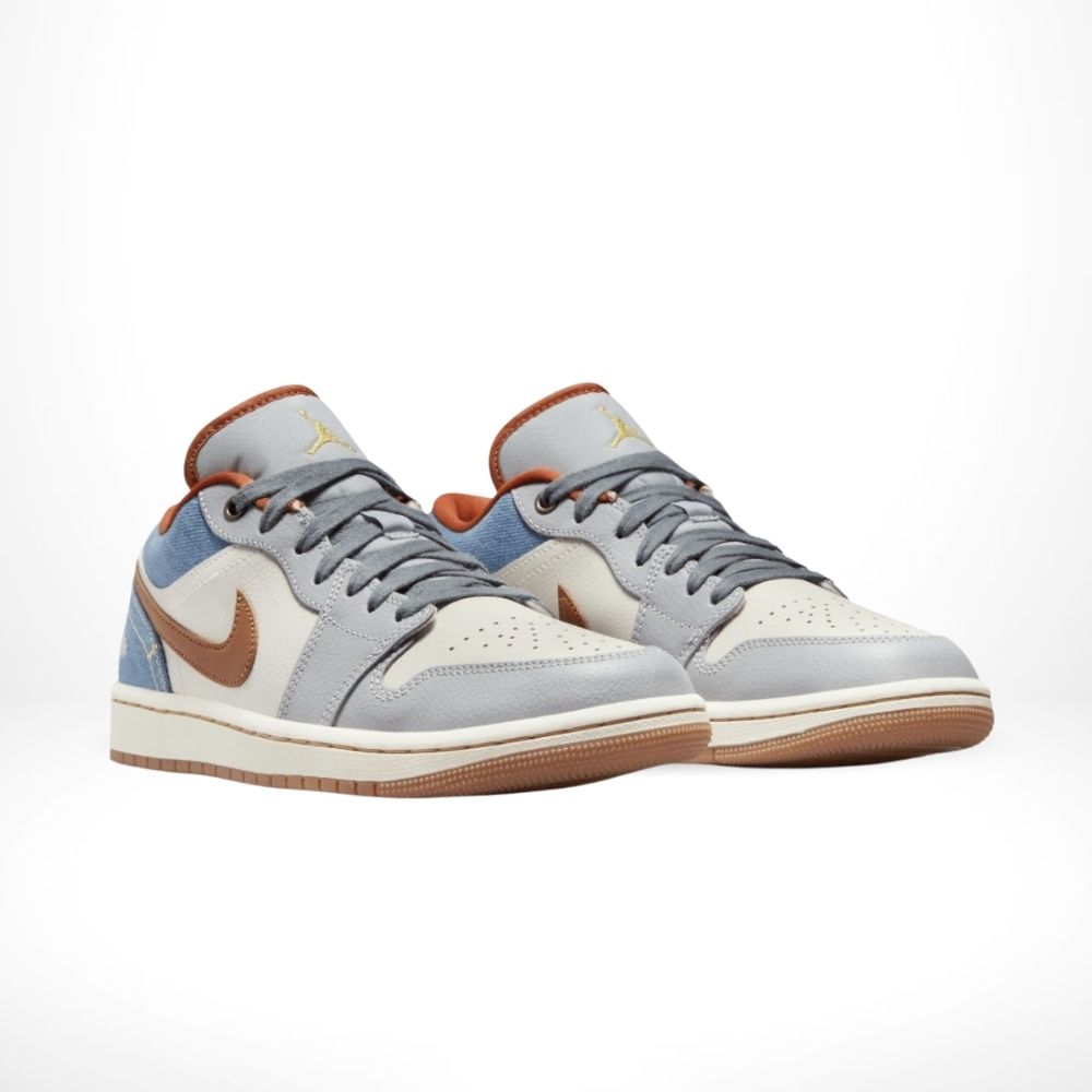 Air Jordan 1 Low Denim Phantom Grey