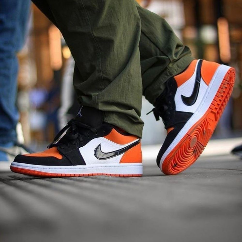 Air Jordan 1 Low Shattered Backboard Orange