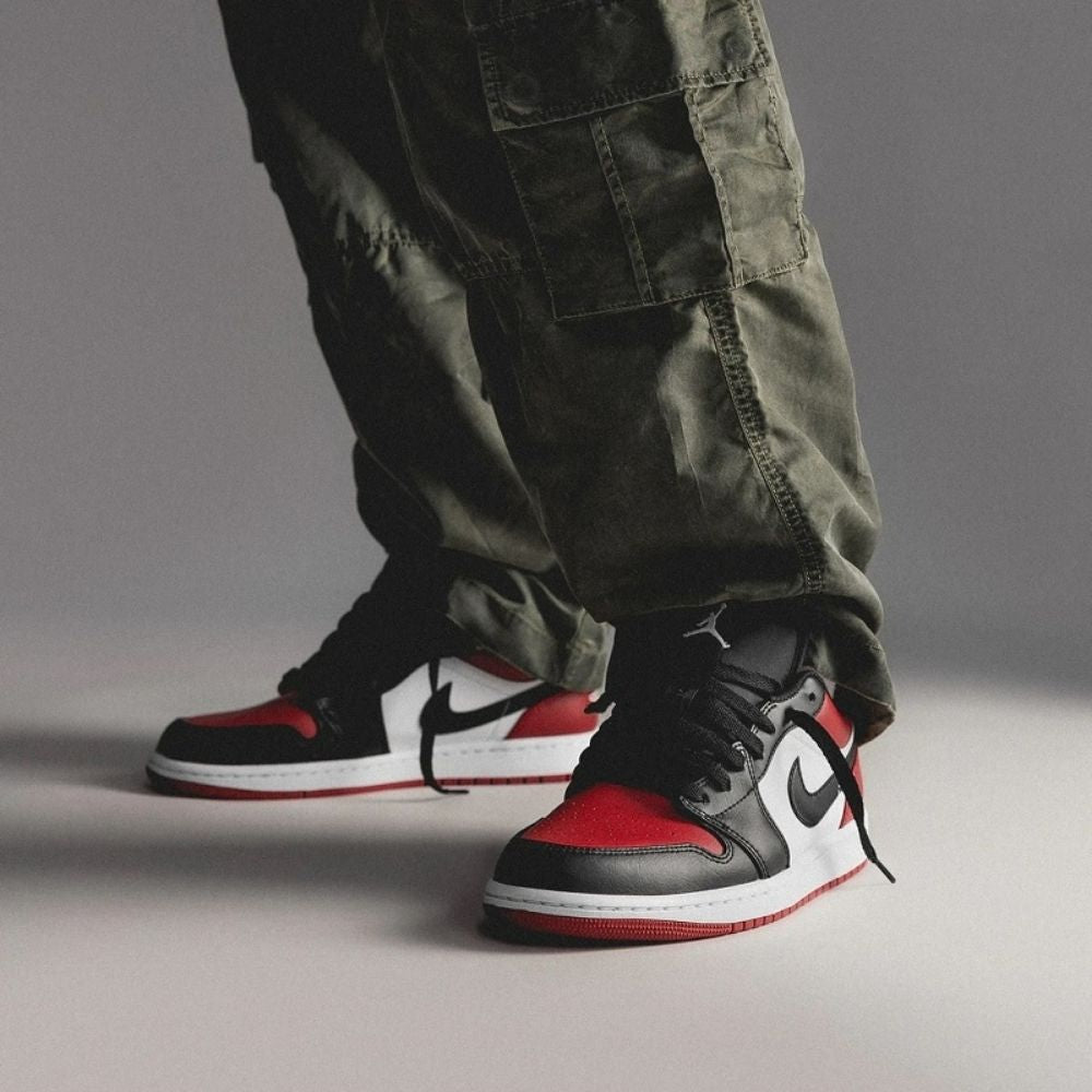Air Jordan 1 Low Bred Toe