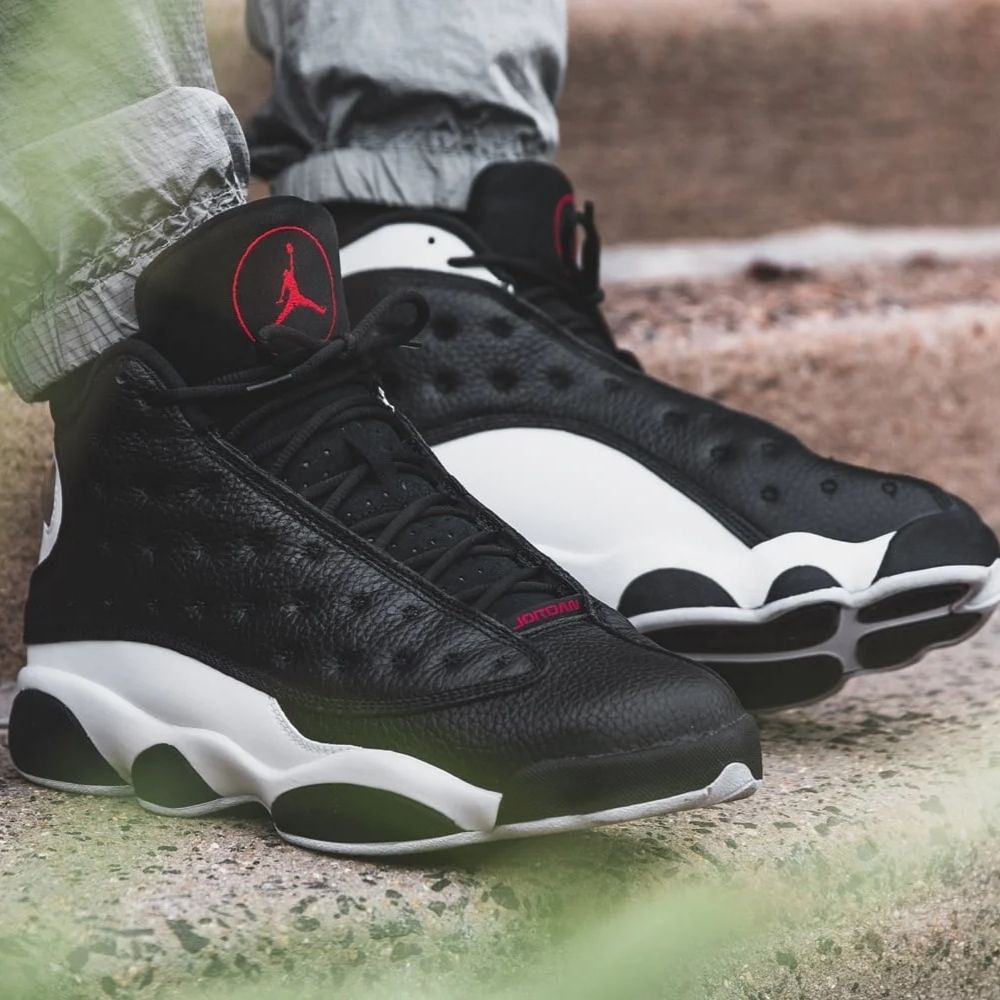 Air Jordan 13 Retro Reverse He Got Game Black White