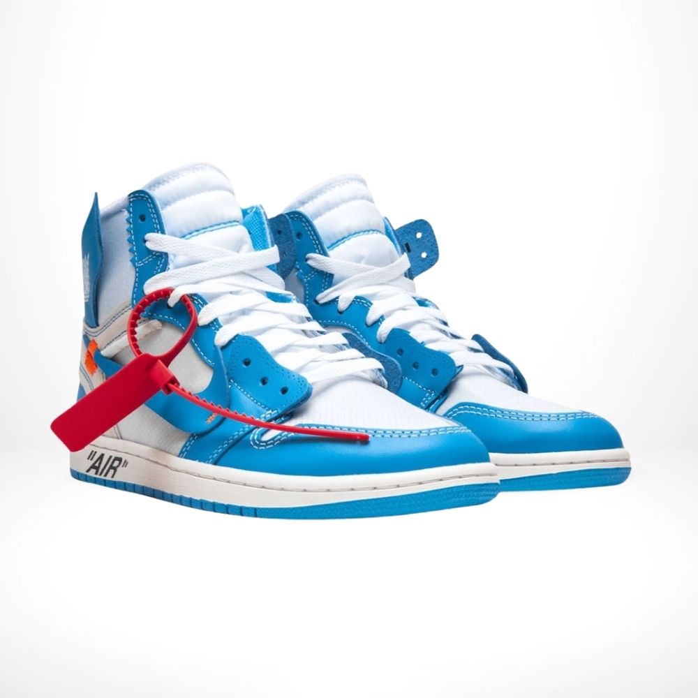 Air Jordan 1 High x Off White University Blue White