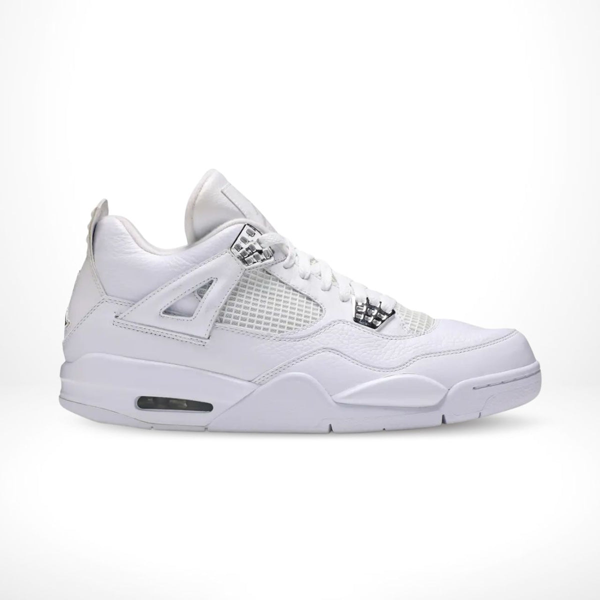 Air Jordan 4 Retro 25th Silver Anniversary Metallic Silver